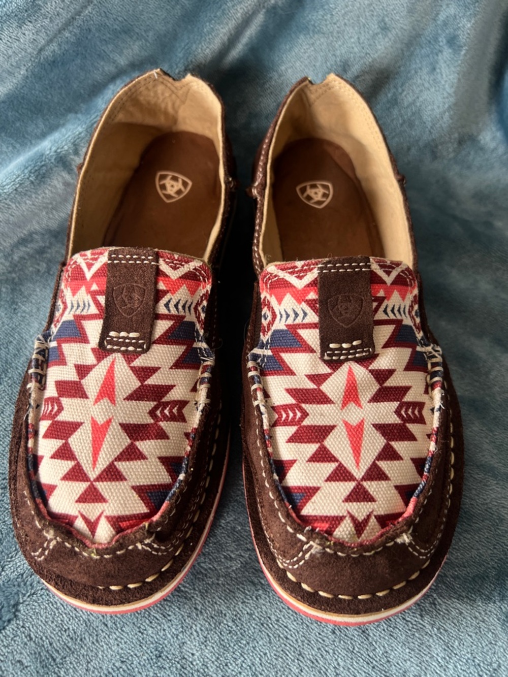 Ariat Aztec-Pattern cruiser Slip-On Loafers